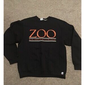 Vintage 90s ZOO Kalamazoo College Sweatshirt Heavyweight Sport